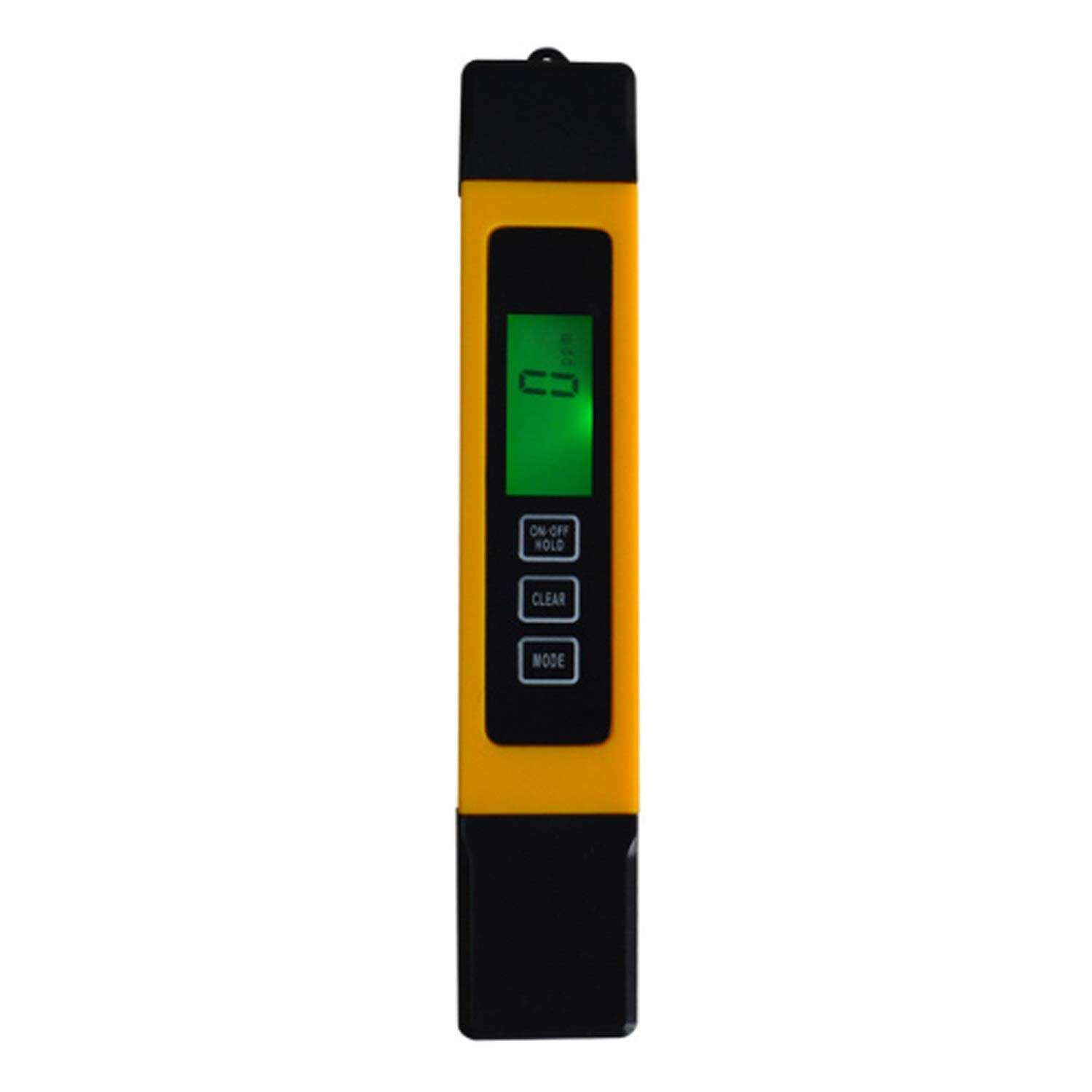 CHUNSHENN Portable Moisture， Portable Scientific Water Quality Purity, 0-9990 ppm,3 in 1, LCD Digital TDS 3 Meter, TDS, EC and Temp Meter, Reverse Osmosis 1