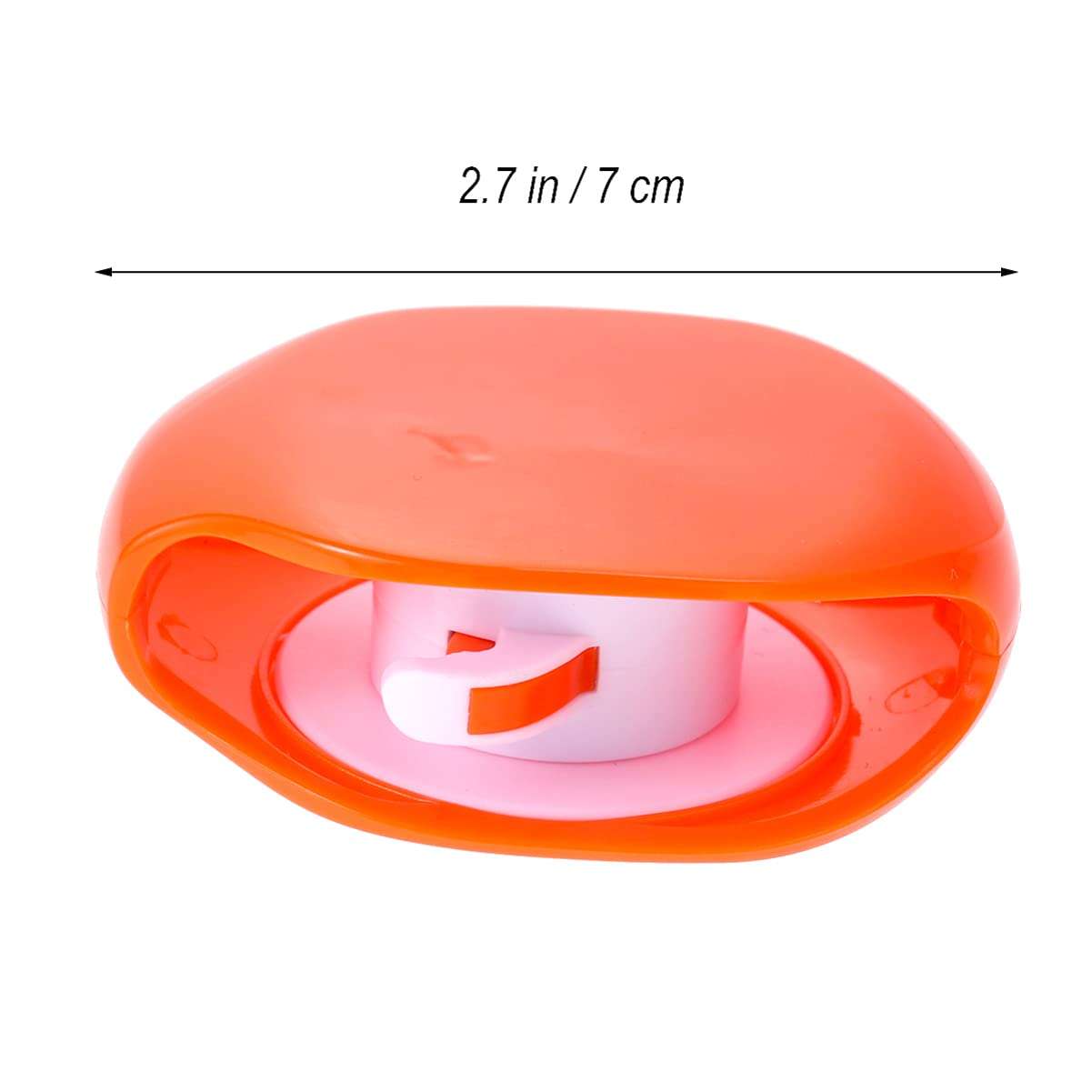 FELTECHELECTR Roll Earphone Cable Organizer Headphone Organizer Wire Holder Home Cable Organizer Cord Wraps for Electrical Cords Automatic Rope Winder Auto Cable Winder Earbuds Orange 3
