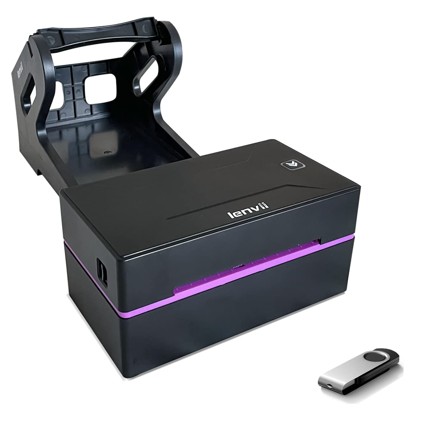 LENVII LV-390 Thermal Label Printer Barcode Printer,150mm/s 4x6 Desktop Thermal Label Maker Printer for Shipping Packages, Business, FedEx, Shopify, Etsy, Amazon,Compatible with Windows & Mac 3