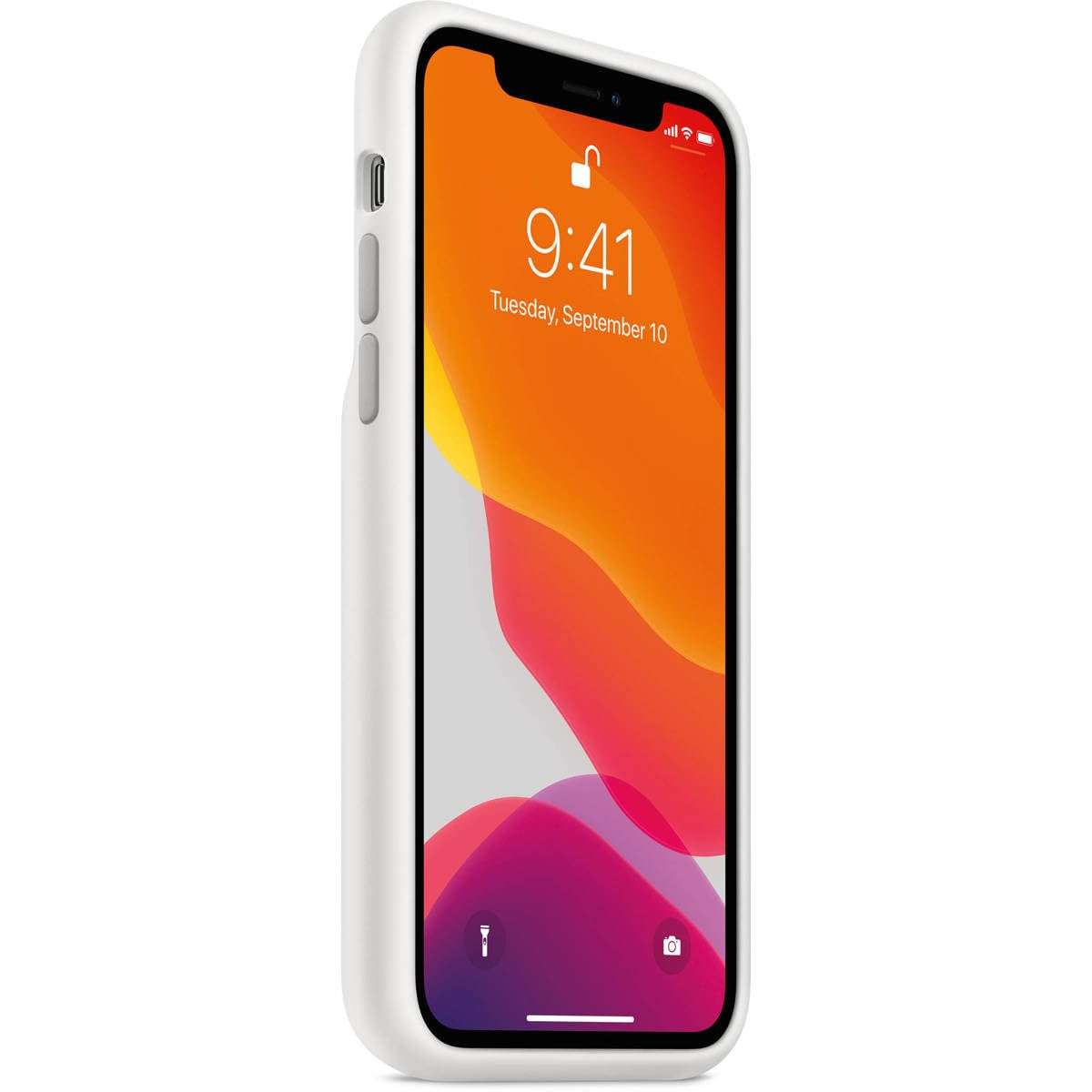 Apple Smart Battery Case with Qi Wireless Charging for iPhone 11 Pro, White 4