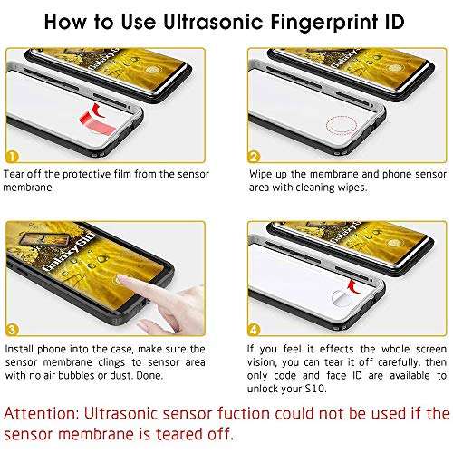 SZFIRSTEY for Samsung Galaxy S20 Ultra Case, Built-in Screen Protector Full Body Heavy Duty Dust Shockproof Case Support Wireless Charging for Galaxy S20 Ultra 5G 6.9 inch-2020(S20 Ultra-Black) 6