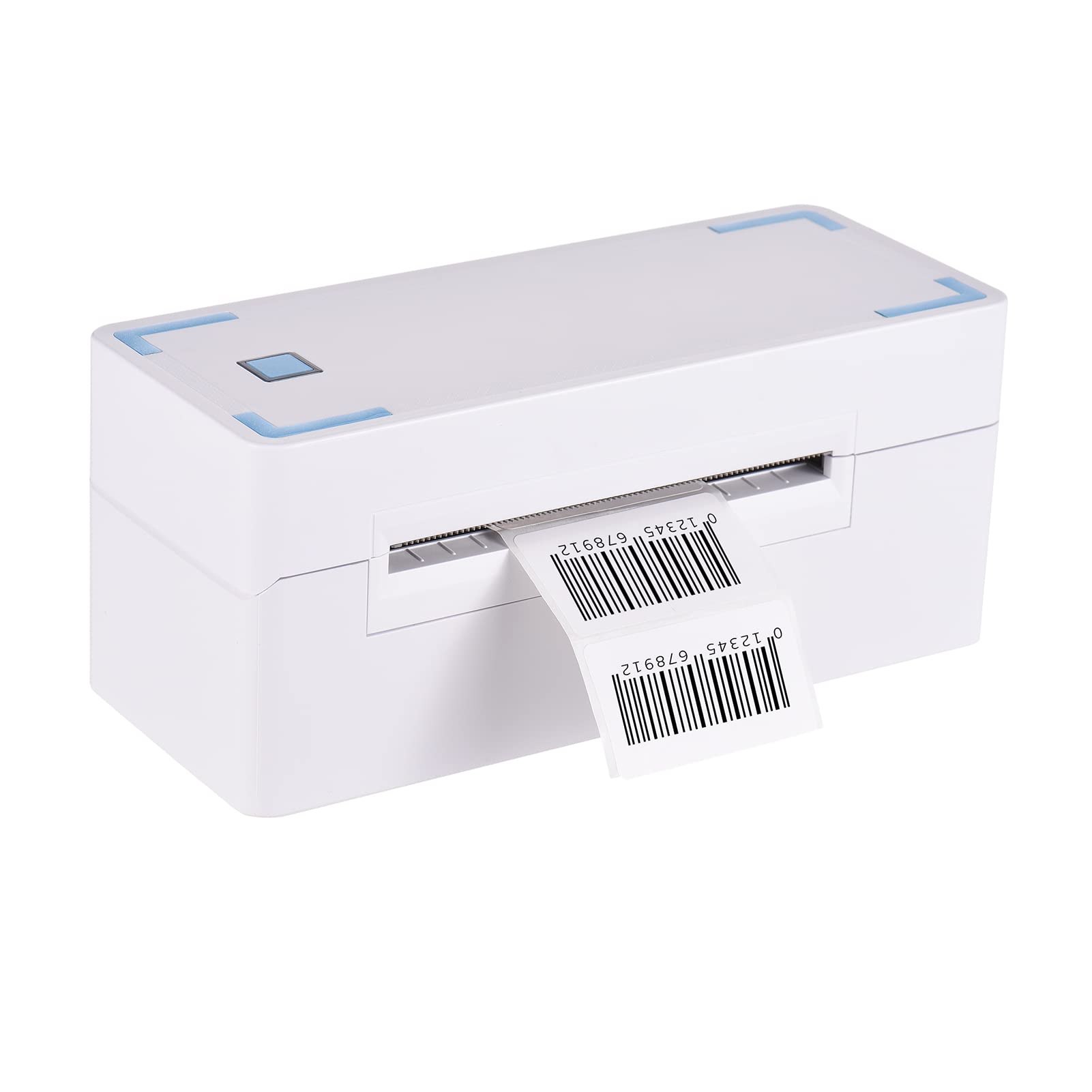 Shipping Label Printer,BUZHI Thermal Shipping Label Printer 4 Inch Desktop Express Barcode Label Sticker Maker 4x6 Portable USB&BT Wireless Connection Max. 80mm Paper Width 180mm/s High Speed Support 1