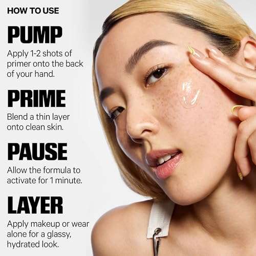 Milk Makeup Hydro Grip Primer with Hyaluronic Acid + Niacinamide – Hydrating Face Primer Grips Makeup for Up to 12 Hours – Silicone-Free, Lightweight Gel with Dewy Finish – 1.52 oz 6