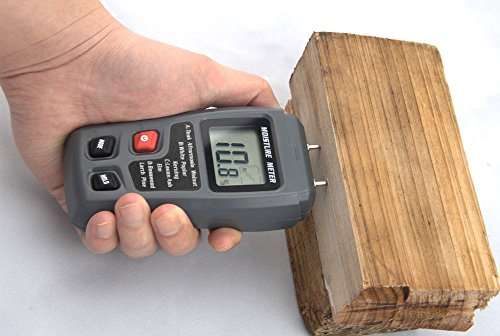 Digital Tester, Scientific Measurement Portable Wood Moisture Meter Hygrometer Timber Tree Density Digital Electrical Tester Measuring tool EMT01 Digital Meter 3