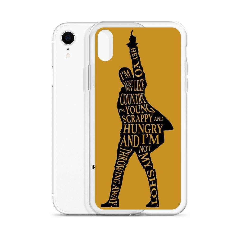 Diskoer Compatible with iPhone 7 Plus/8 Plus Case Hamilton Broadway Alexander American Musical Pure Clear Phone Cases Cover 5