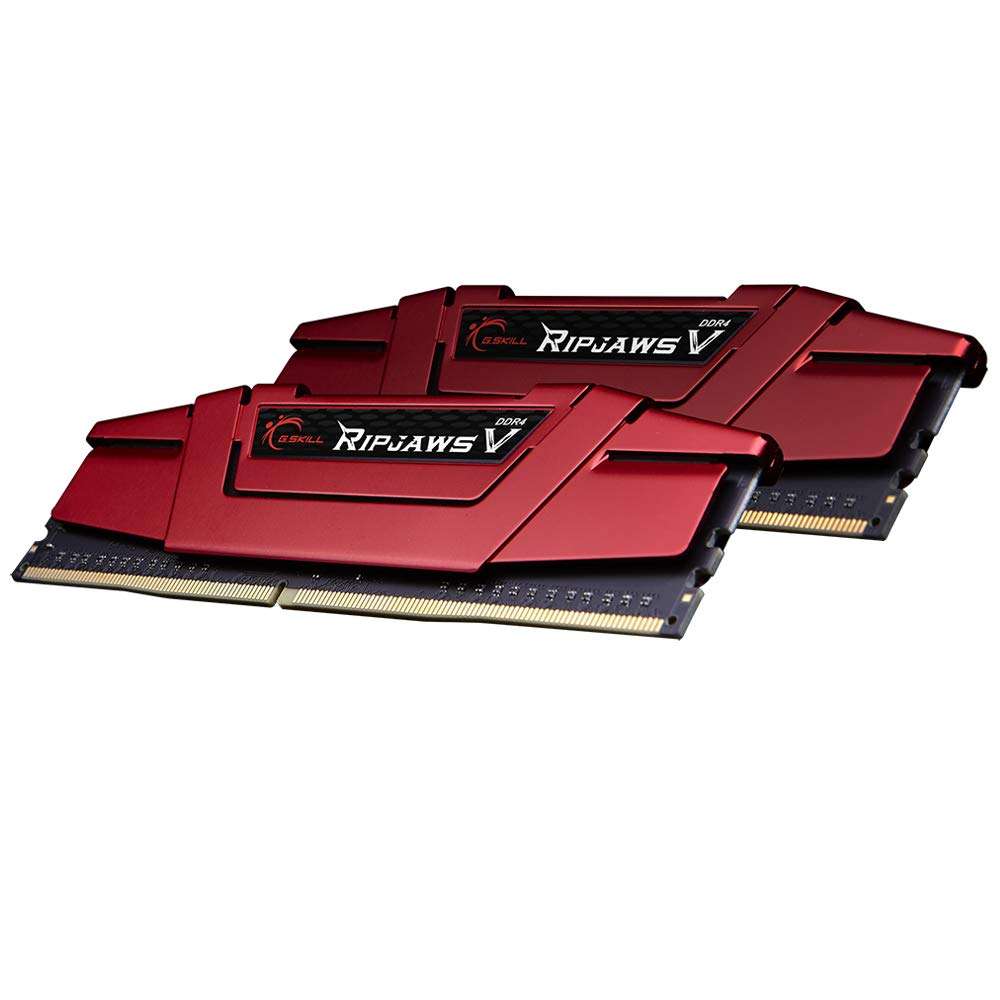 G.SKILL Ripjaws V 8GB (1 * 8GB) DDR4 3000 MHz CL16-18-18-38 1.35V Desktop Memory RAM - F4-3000C16S-8GVRB 3