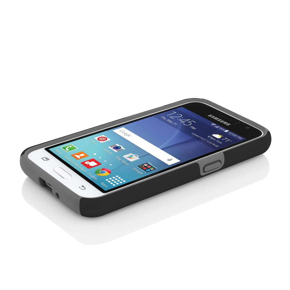 Incipio Cell Phone Case for Samsung Galaxy J1 - Black/Gray 6