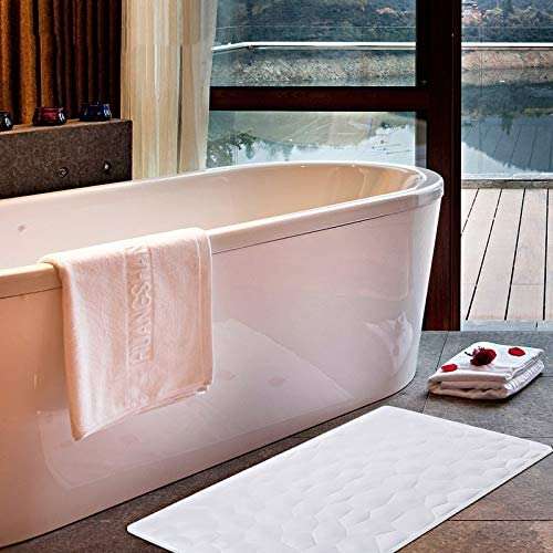 WorldCare® SAFEBET Geometric Bath Folding Bathtub Anti Slip Douche Shower Mats Suction Cup Kitchen Bathroom Accessories Drop Shipping: Beige 2