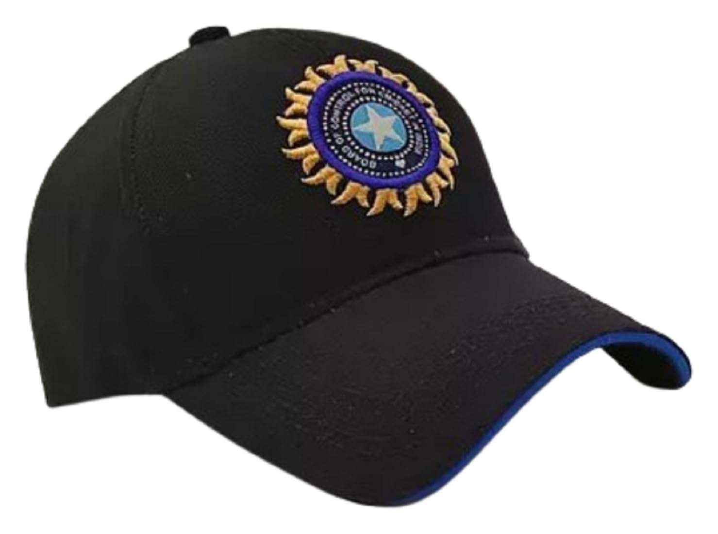 India Cricket Cap Original Quality Head Caps for Men Unisex Mens Cap Adjustable Buckle Caps Men women for All Sports Cricket Cap (black+white+mix color) 6