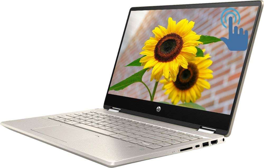 HP Pavilion x360 Convertible 2 in 1 Laptop Computer, 14" FHD IPS Touchscreen, 8th Gen Intel Quad-Core i5-8265U 1.6GHz, 20GB DDR4 512GB SSD, Backlit KB Fingerprint USB-C BT 4.2 WiFi HDMI Pen Win 10 5
