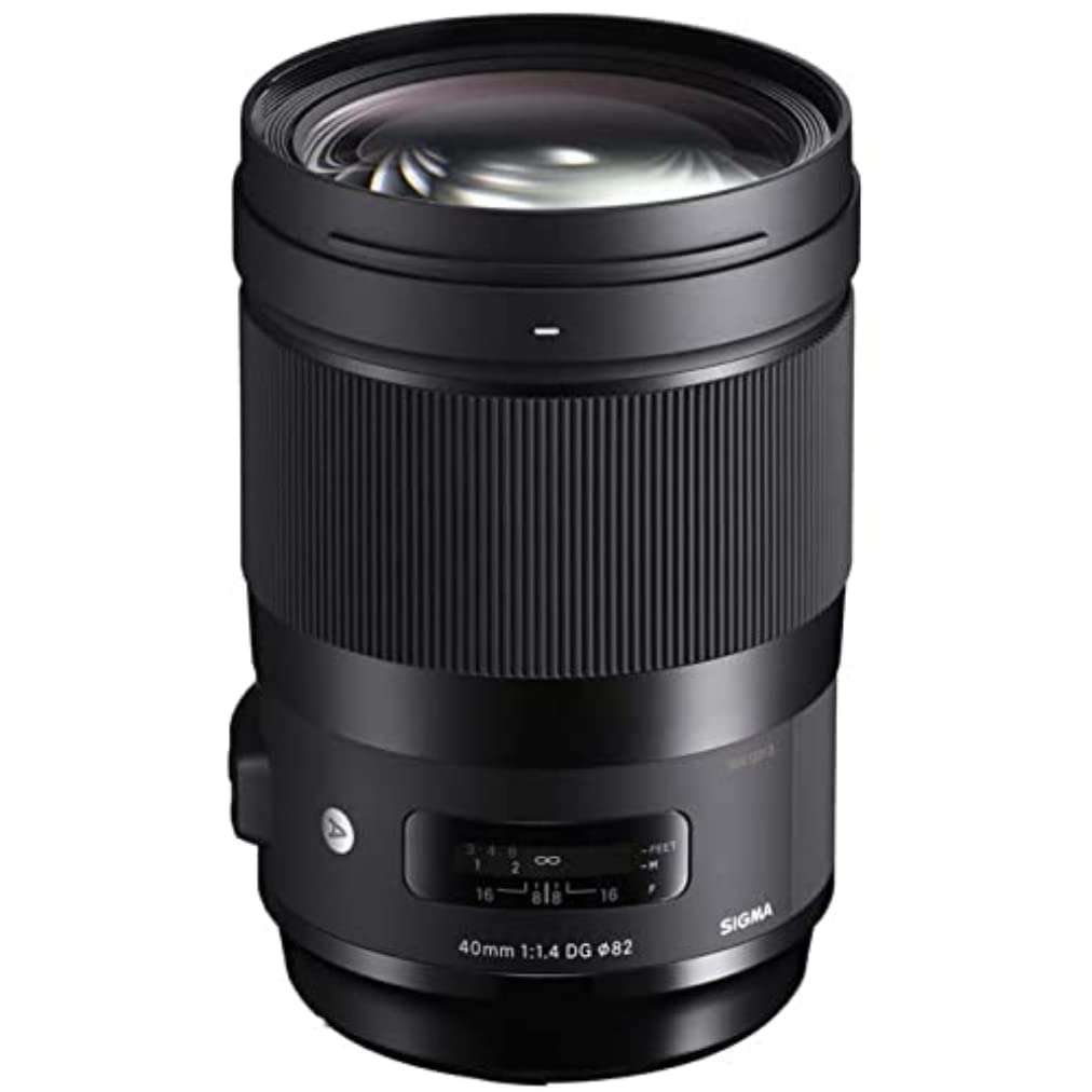 Sigma 40mm f/1.4-1.4 Fixed Prime 40mm F1.4 DG HSM, Black (332965) 4