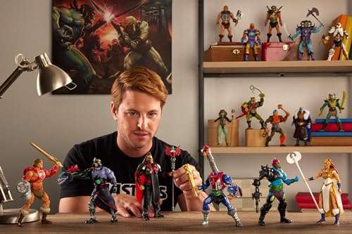 Masters of the Universe Masterverse New Eternia Action Figure & Accessories, Mer Man Deluxe Motu Collectible with 30 Articulations, 7-inch 2