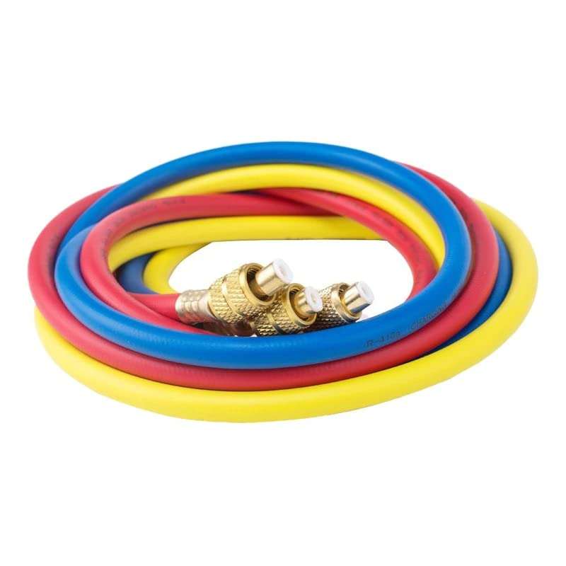 Digital Craft 3Pcs 36" A/C Charging Hose Set for HVAC Air Condition Refrigerant R12 R22 R502 4