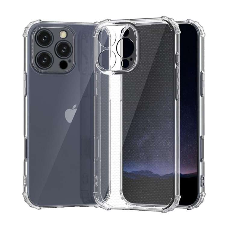 Glasgow Flexible Back TPU Case Cover Drop Protection Cover for [ Apple iPhone 16 Pro Max ] - Transparent 3