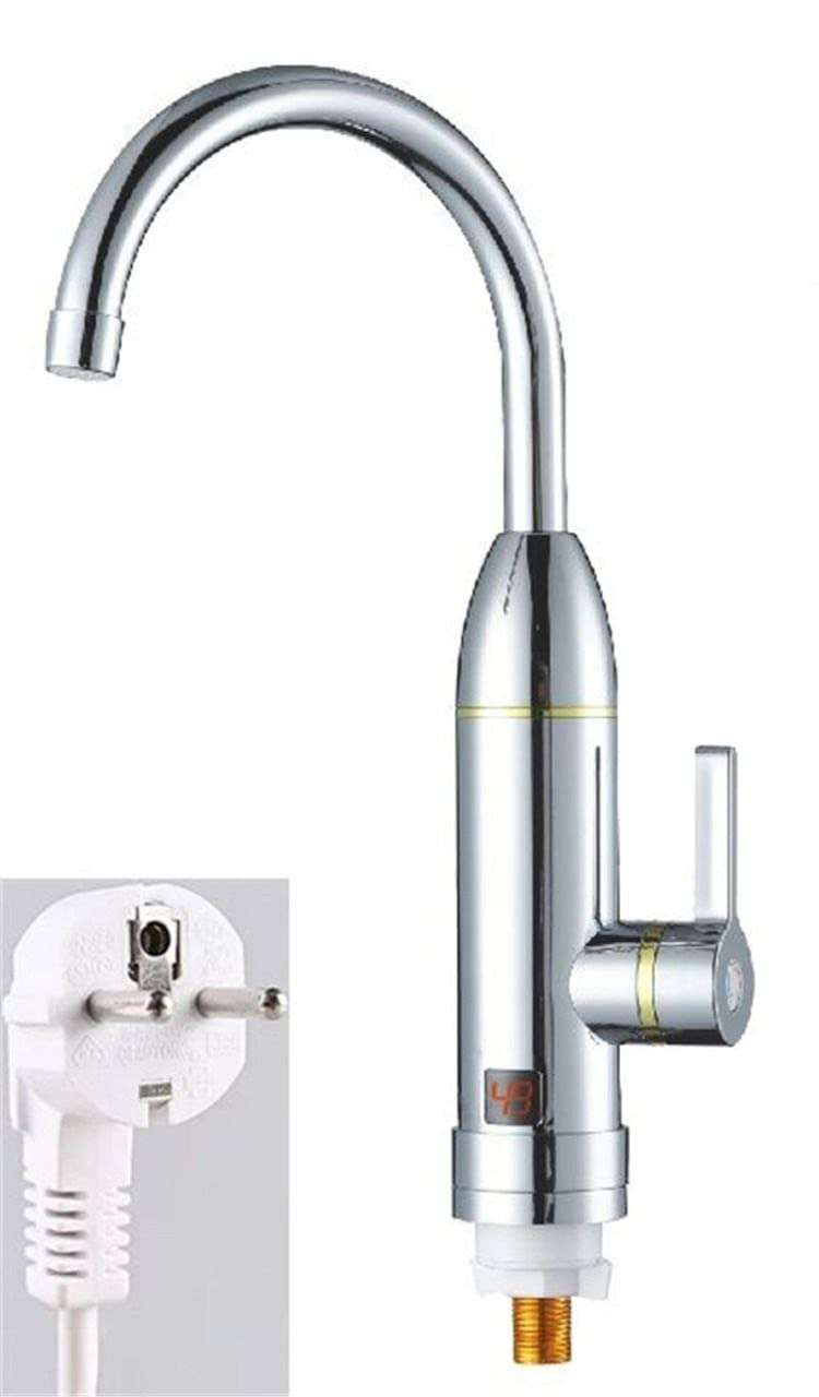 ZSIGNS Instant Electric Water Heater Faucet Tap Hot Tap Home-Kitchen Water Heating Instantaneous Water Heater Tank less for Tap,LED Electric Head Water Heaters For Home Kitchen 5