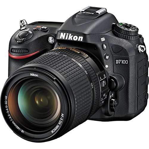 Nikon D7100 24.1 MP DX-Format CMOS Digital SLR with 18-140mm f/3.5-5.6G ED VR Auto Focus-S DX NIKKOR Zoom Lens 1