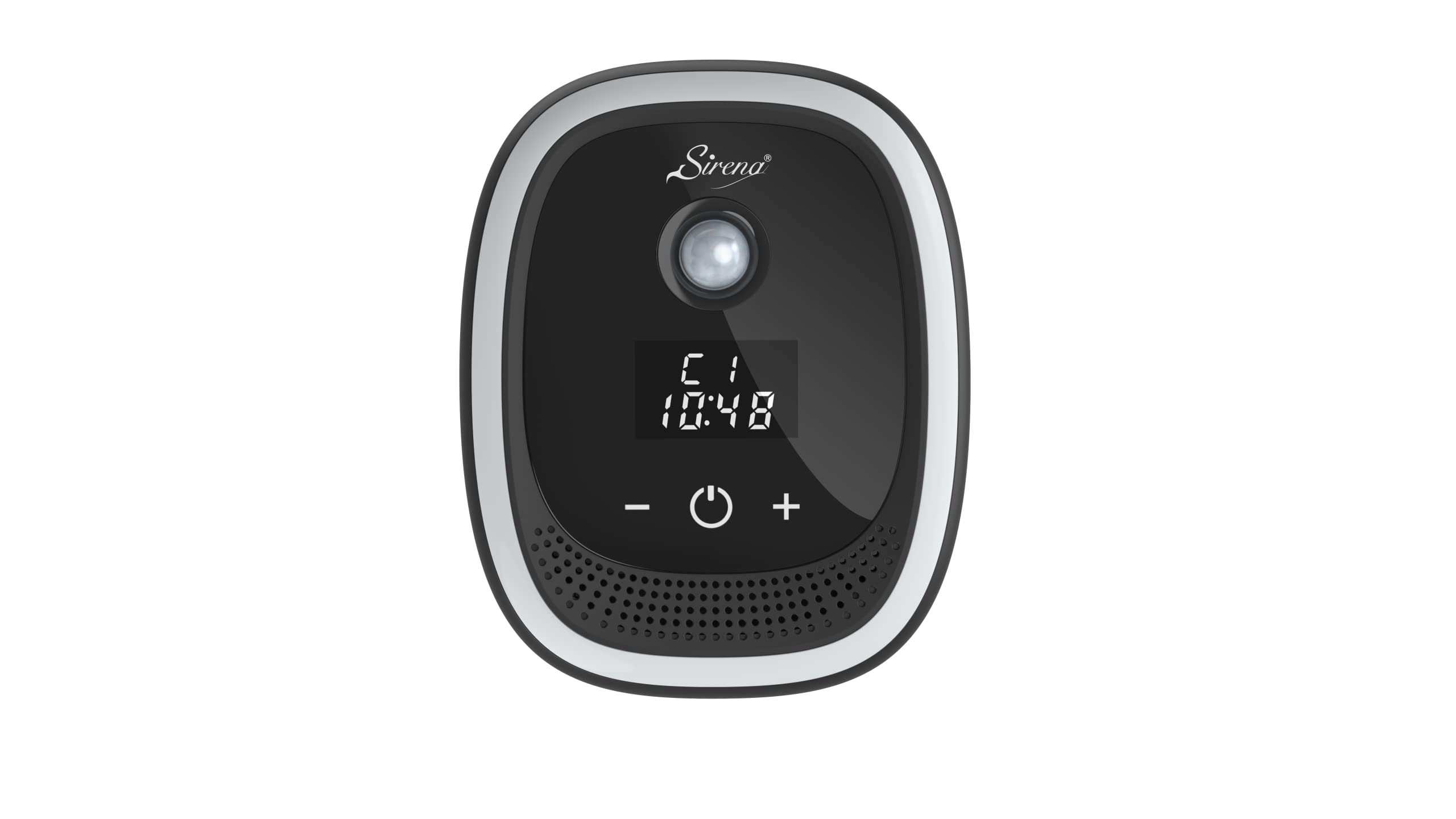 Sirena Air Ionizers for Home Negative Ion Filtration System, Quiet Air Freshener for Bedroom, Kitchen, Removes Odors, Smoke, Dust, Pets, Mini Ionic Air Purifier w/built in Clock and Night Light (1)