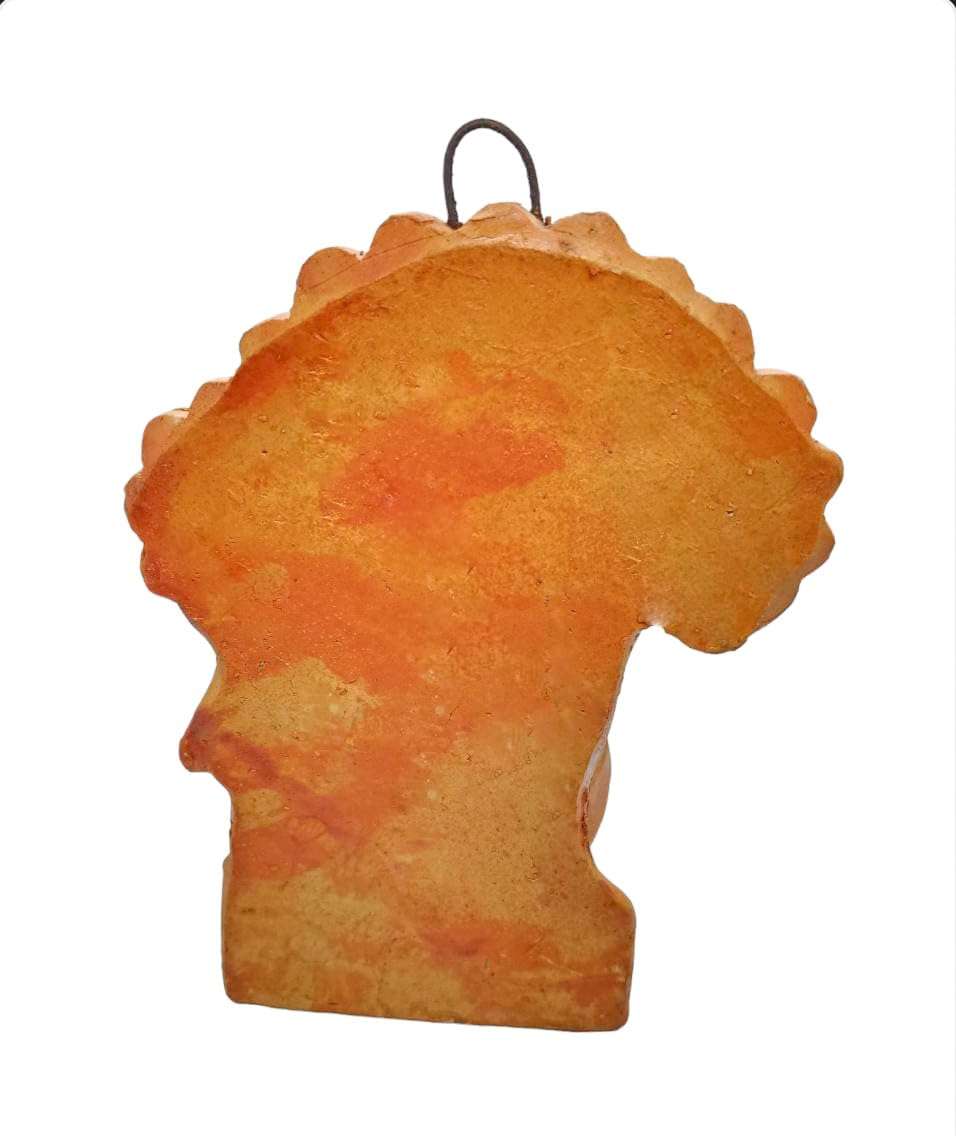 Home Tree Clay Lamp Hanging Diya - Handmade Craft - Terracotta Lamp Idols (9x14cm) 6