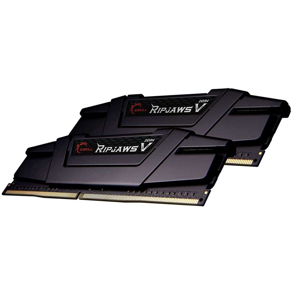 G.SKILL Ripjaws V 32GB (1 * 32GB) DDR4 3600 MHz CL18-22-22-42 1.35V Desktop Memory RAM - F4-3600C18S-32GVK 2