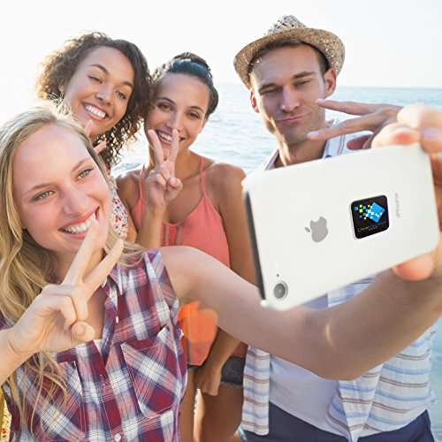 Clean Screen Wizard Microfiber Screen Cleaner Sticker, Handy Screen Cleaning for Cell Phone, iPhone, Samsung, Small Electronic Devices, Touch, Tech Gadgets, Stocking Stuffers, Gift Ideas 4