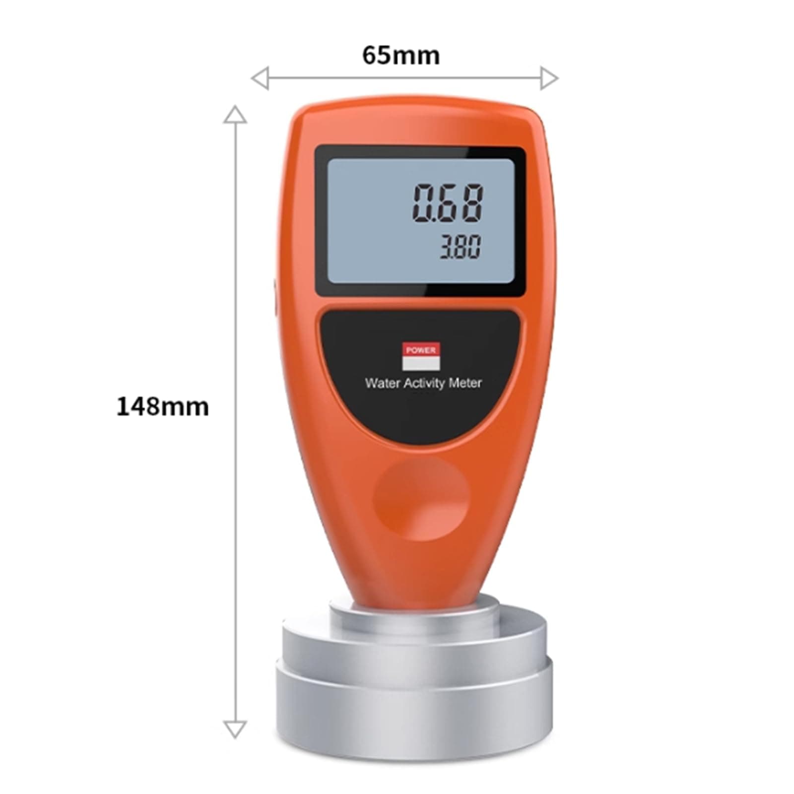 Water Activity Meter, Smart Food Water Activity Monitor, with LCD Screen, Non Conductive Humidity Sensor, Range 0~1.0aw, for Tester Jerky Dried Fruit Grain Vegetable 6