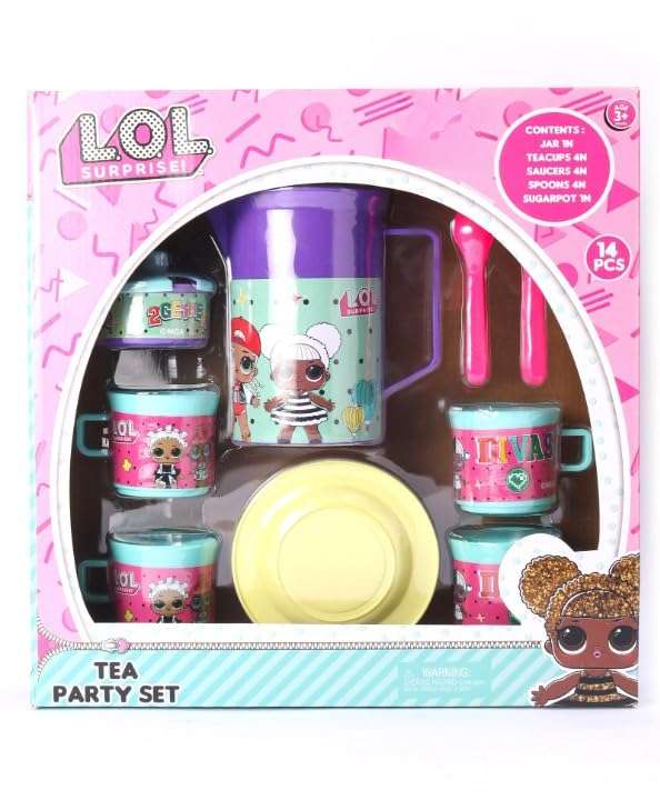 STRIDERS Whimsical Wonderland LOL Tea Party Set Delightful Imaginative Playtime Fun 1