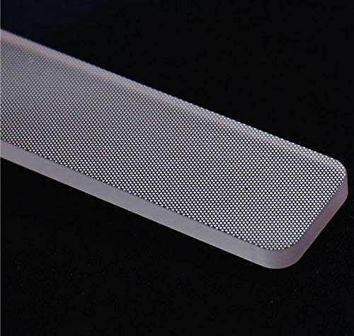 Premium Crystal Polish Glass Nail Files Manicure Set, Upgrade Nail Buffers, Nano Glass Nail Shiner, Professional Pedicure Files - Best Glass Nail Files for Natural Nails, 9cm, 2 Pack - Clear 4