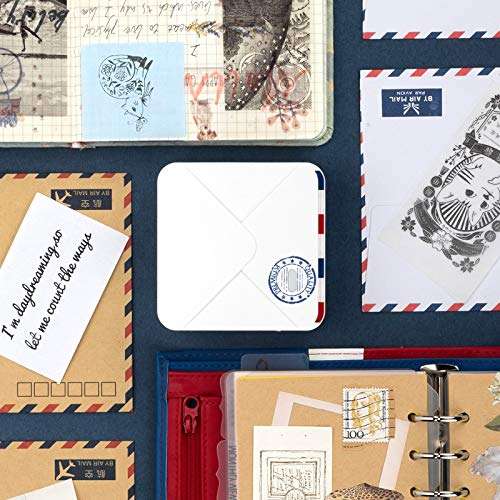 BESHENG M02S Mini Printer, Thermal Printer with USB Cable, Pocket Printer Compatible with iOS Android, Use for Journal Planner,Organization,Working Assistance,Study Notes etc 3