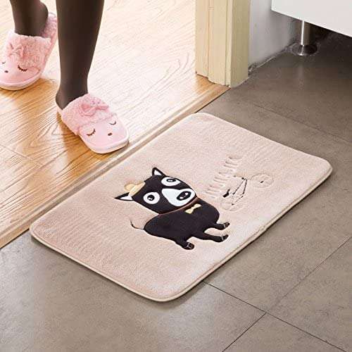 UBERSWEET® changbvss Rugs for Kitchen Anti-Slip Carpet Bathroom Decoration Accessories tapete de banho alfombra antideslizante ducha cosas de cocina: danlvsebanma, About 38.5cm x 60cm 1