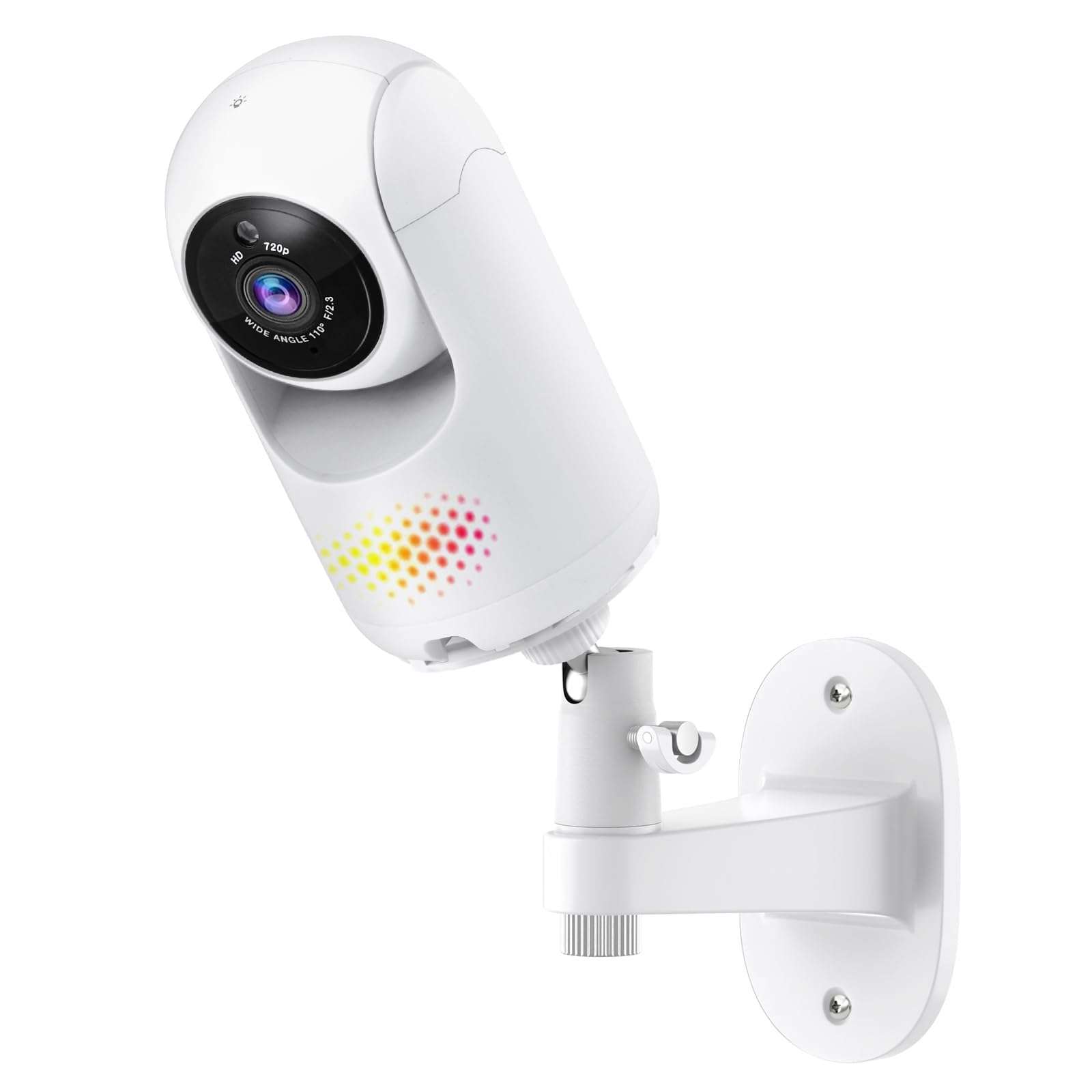 Adhesive Baby Monitor Wall Mount Compatible with VTech Advanced HQ Max, Ajustable Baby Monitor Stand Without Drilling and Wall Damage 1