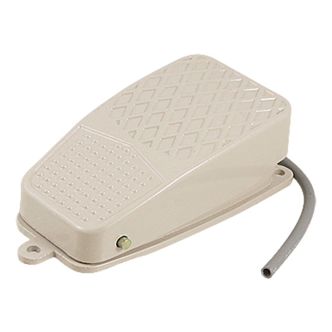 uxcell Spdt No Nc Antislip Metal Momentary Electric Power Foot Pedal Switch, AC 220V, 10 Amp