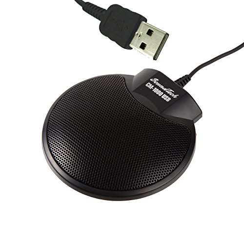 Sound Tech CM-1000USB Table Top Conference Meeting Microphone with Omni-Directional Stereo USB 1