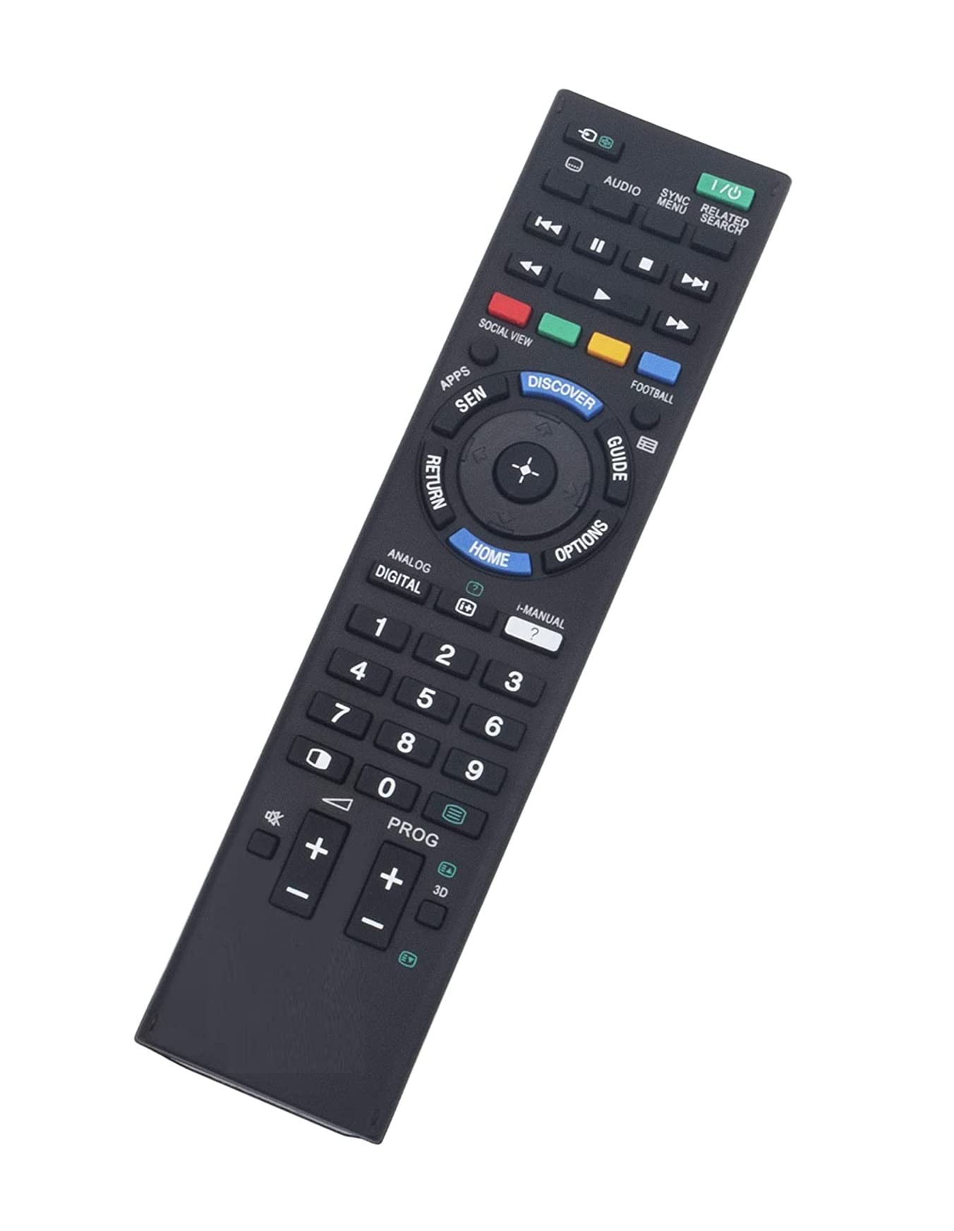 OKDEAL 1 Year Warranty TV Remote Compatible for Sony Smart TV Remote Controller 3