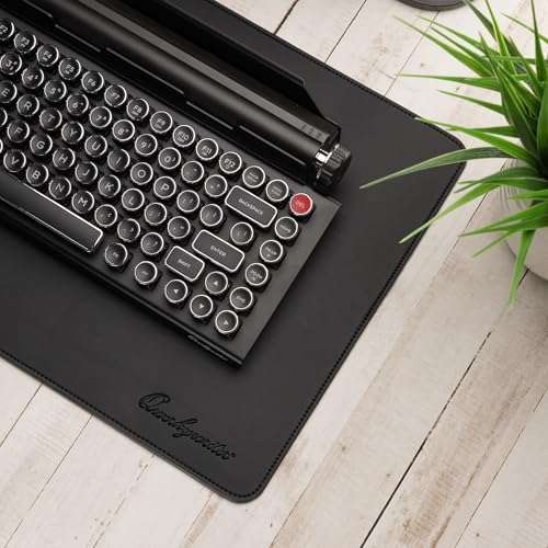 QWERKYTOYS Qwerkywriter Typewriter Inspired Retro Mechanical Wired & Wireless Keyboard with Tablet Stand 6