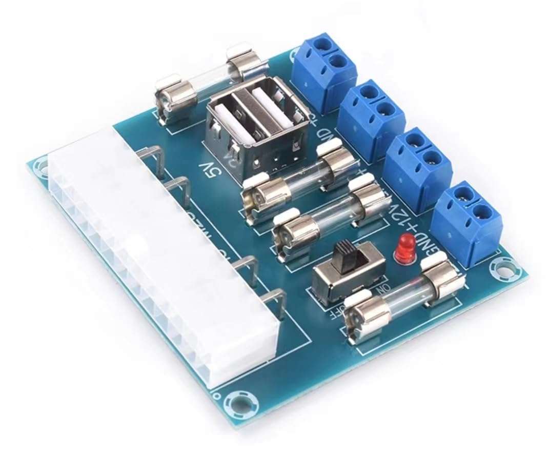 1PCS ATX Power Adapter Board HU-M28 with USB Interface 1