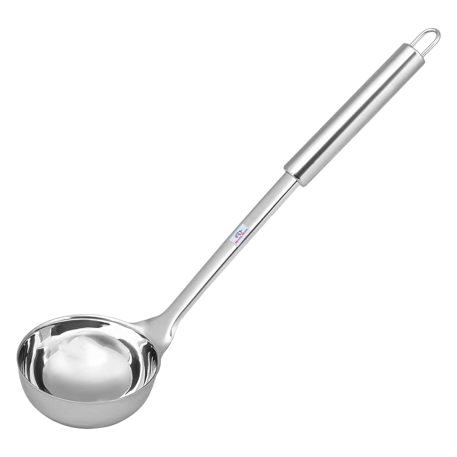 Heart Home Ladle|Stainless Steel Serving Chamcha|Nonstick Cooking Ladle|Utensils Cookware Gadgets for Kitchen|9 cm (Silver) 1