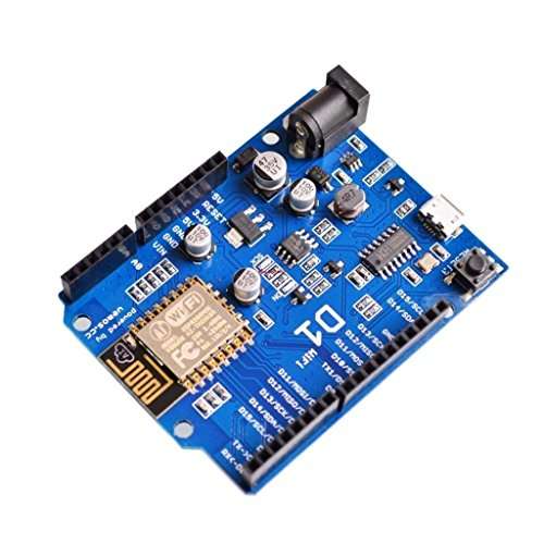 Robocraze WeMos D1(ESP-12E) WiFi Development Board(ESP8266) Compatible with Arduino 1