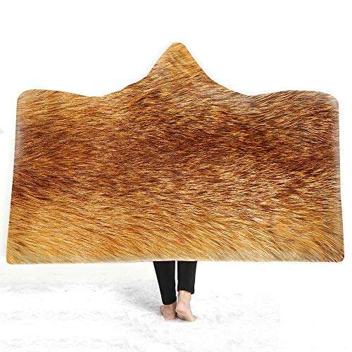 Cozy Child Wearing Double Stuffed Animal Striae Nap Blanket Hooded Cloak Blanket Warm ( Color : 18 , Size : 150200cm ) 1