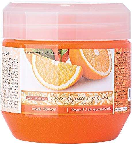 Carebeau Spa Salt Lightening Body Scrub 700g (ORANGE) 1