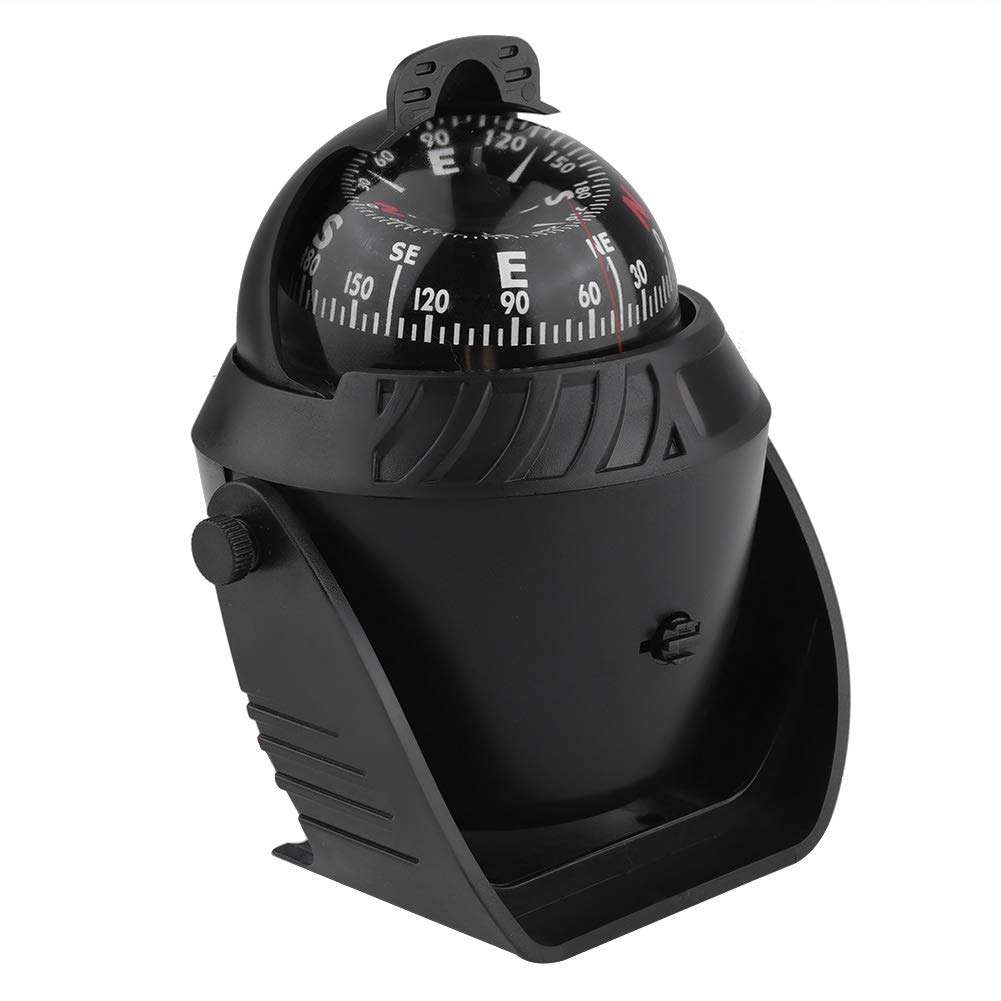 Vehicle Dashboard Compass Auto Dash Mount Navigation Automobile Direction Indicator Car Interior Navigation Tool Dashboard Mounted Compass 6