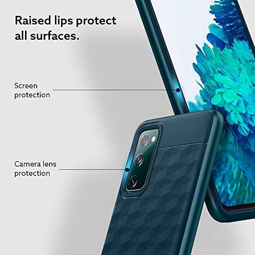 Caseology Parallax for Samsung Galaxy S20 FE 5G Case (2020) - Aqua Green 3