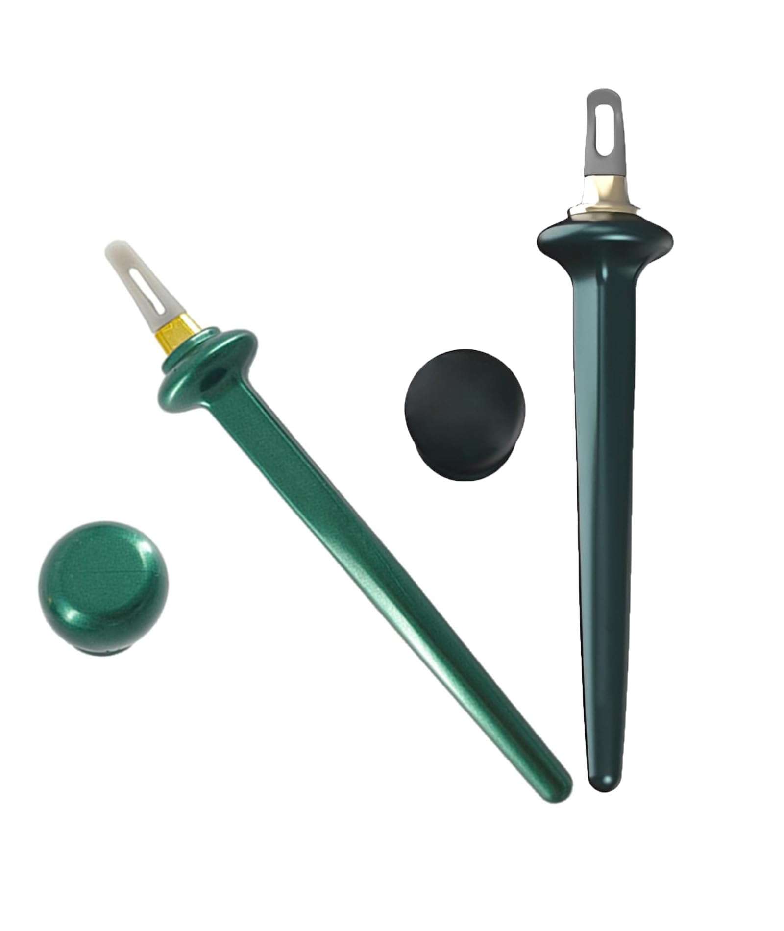 2PCS Eyeliner Brush, Eyeliner Tool Applicator, Smooth and Precise Application, Brushes (Black + Green), Ideal for Daily Makeup and Special Occasions 1