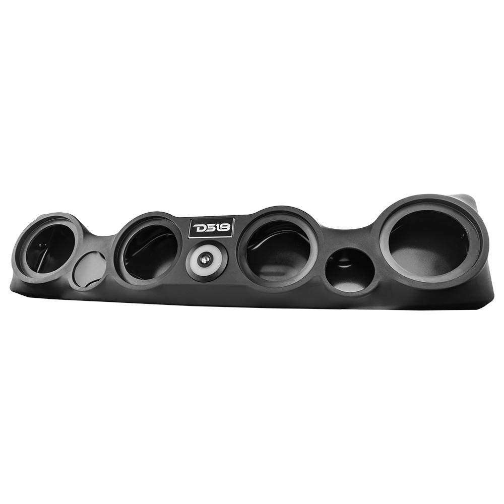 DS18 TJ-SBAR/BK TJ Wrangler Overhead Sound Bar System - Will Accommodate 4X 6.5 Speakers, 2X 1.75 Tweeters (Black) 3