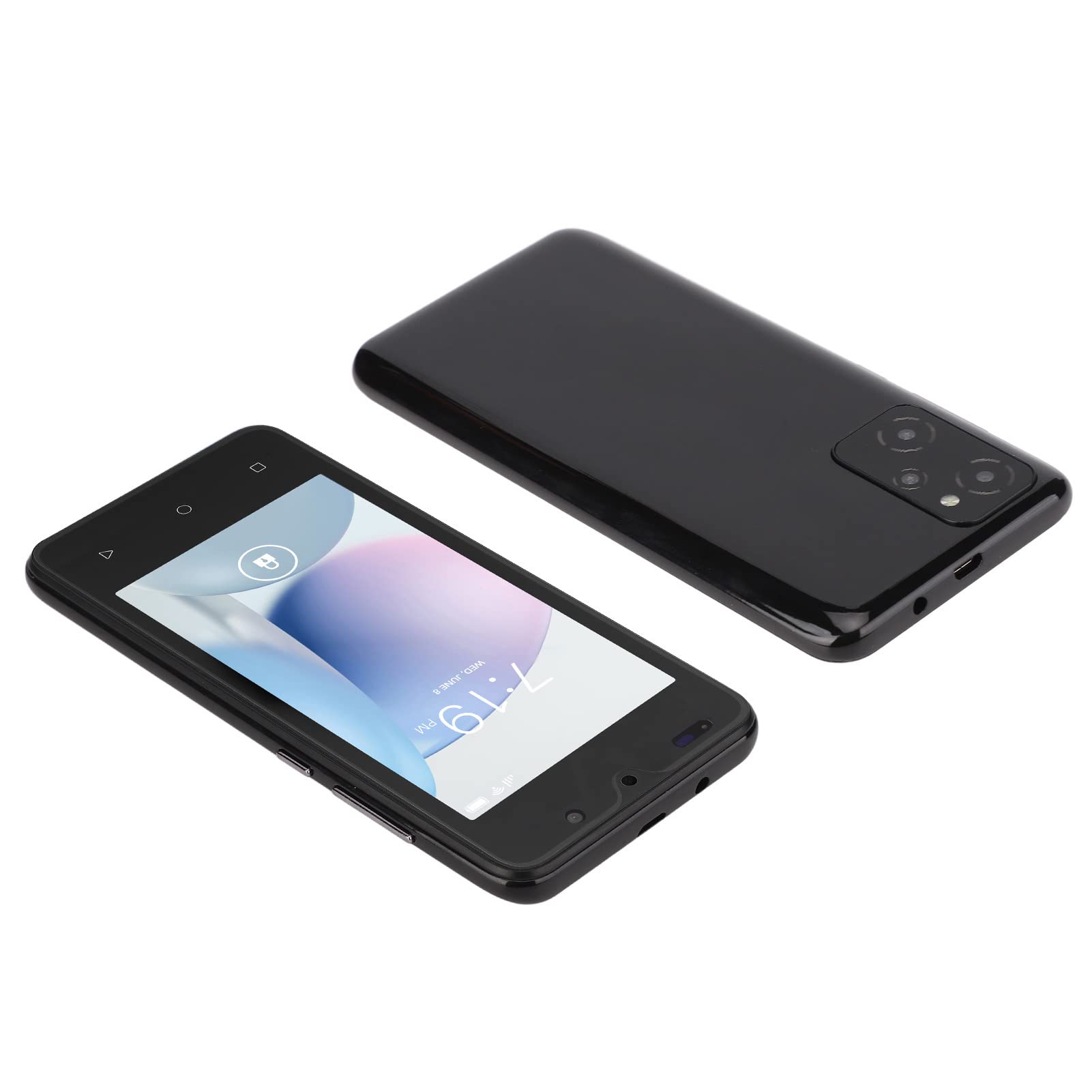 2GB RAM Mobile Phone, Ultra Long Standby Time 2800mAh 4.66in Smartphone for Home Black 1