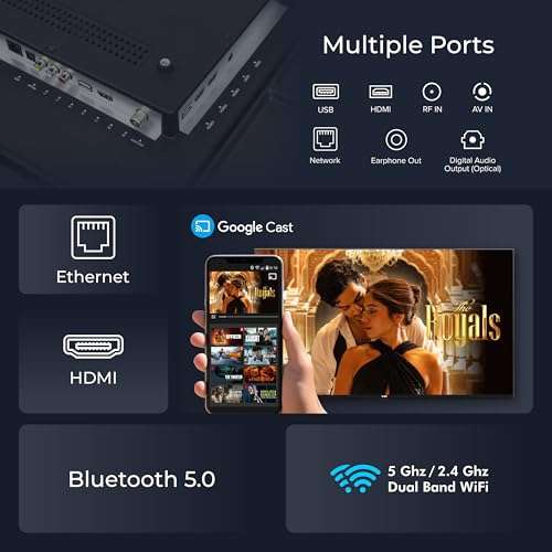 VW 215 cm (85 inches) Pro Series 4K Ultra HD Smart QLED Google TV VW85GQ1 4