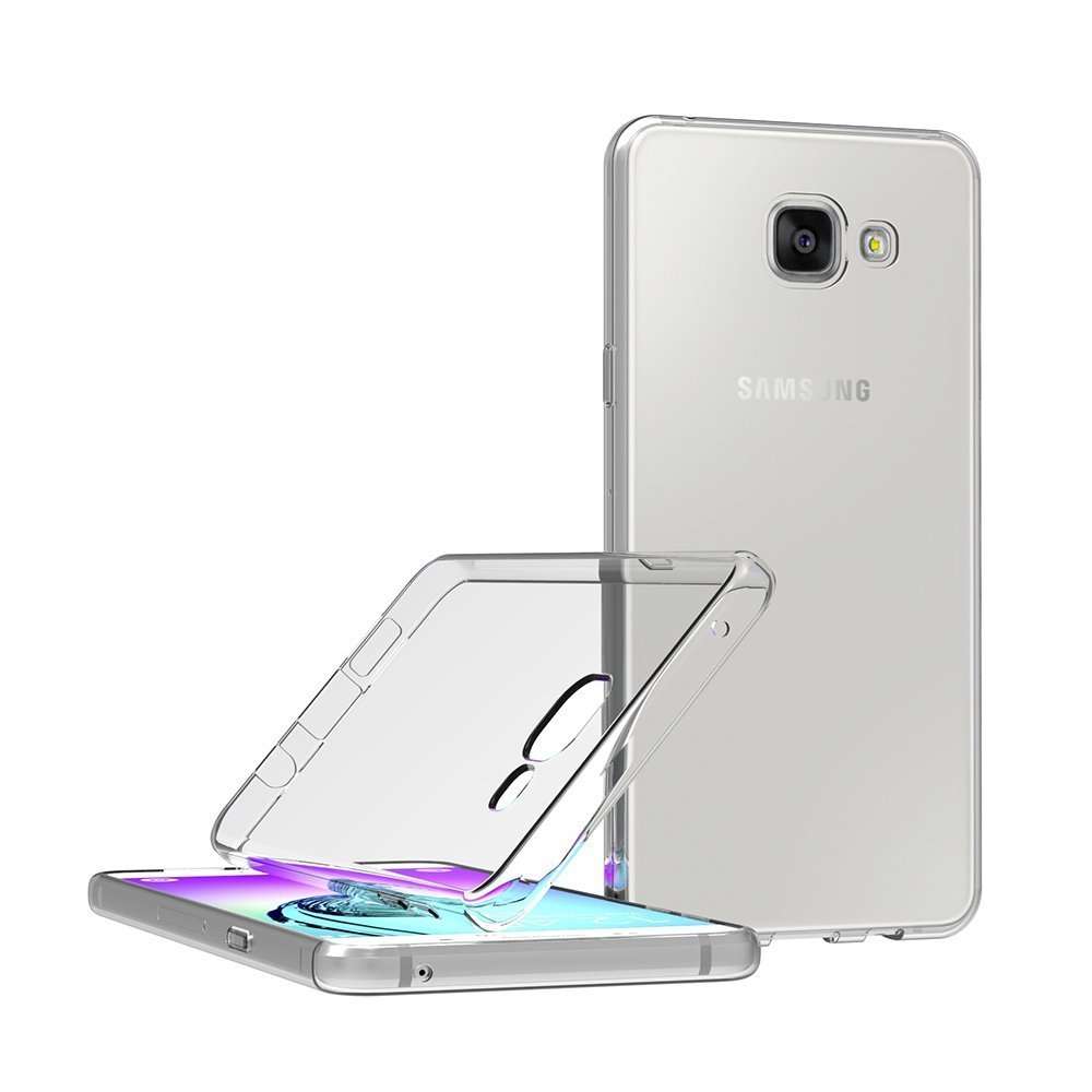 MaiJin Case for Samsung Galaxy A5 (2016) SM-A510F (5.2 inch) Soft TPU Rubber Gel Bumper Transparent Back Cover 5