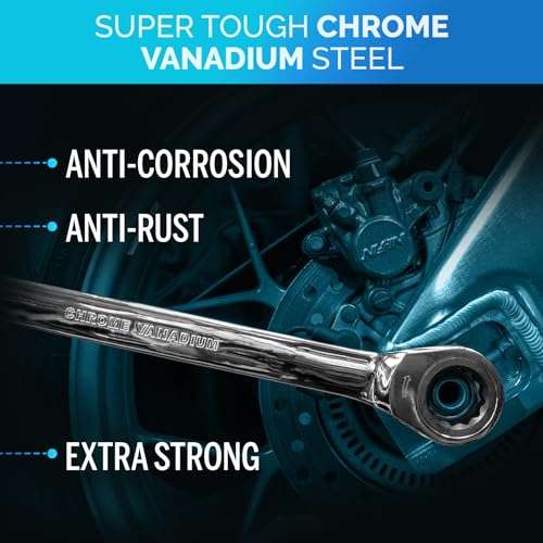 TOOLGUARDS Ratcheting Wrench Set Ratcheting Wrench Set With ToolRoll - Multiple Sizes- 100% Lifetime Satisfaction Guarantee 4