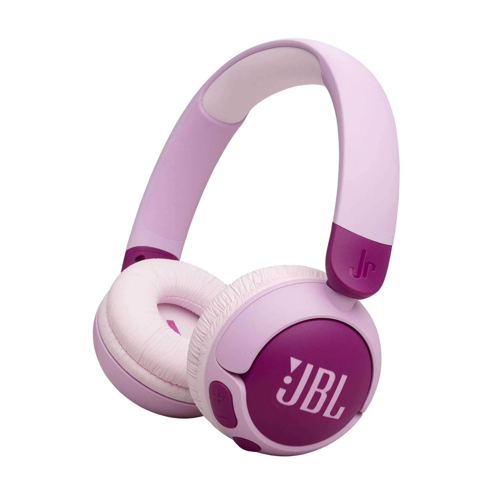 JBL Junior 320BT - Wireless on-Ear Kids Headphones Safe Sound (<85dB), Fit for Kids, Parental Control with Customizable Volume & Playtime and 50Hr Battery Life (Purple) 1