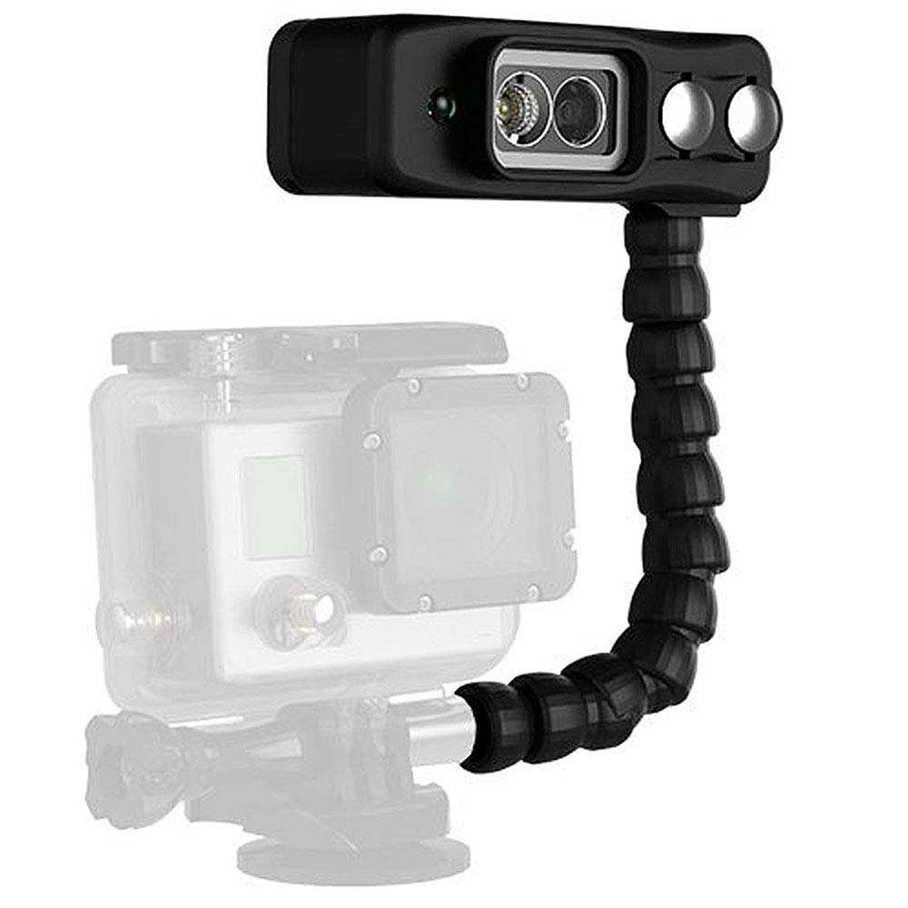 Light and Motion Sidekick Black Duo light for GoPro W/ Dive Arm