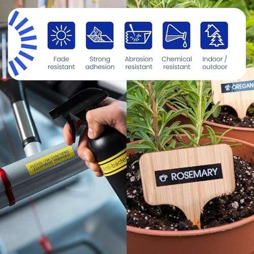 Brother Genuine P-Touch, TZe2412PK, 2 Pack of Label Tape, Black Font On White Label, TZe241,Black on White 6